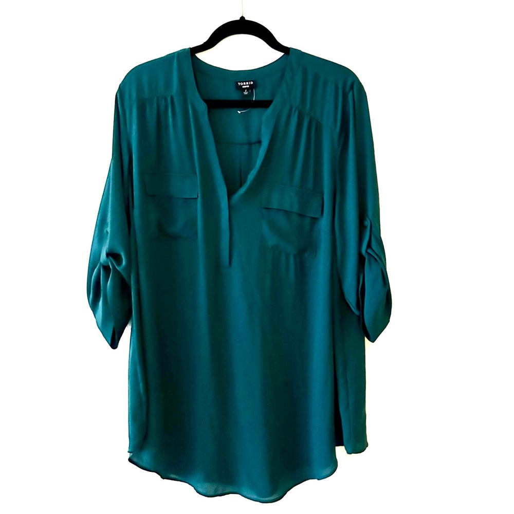 Torrid Harper tunic blouse